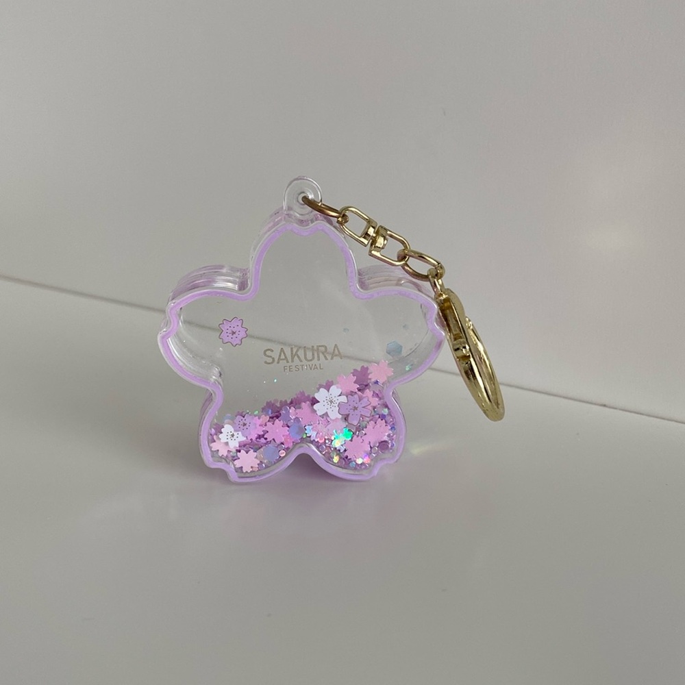 Sakura Flower Keychain / Bag Charm